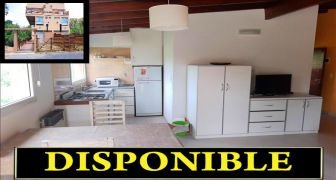 LUMINOSO MONOAMBIENTE CON PARRILLA EN 2 PISO